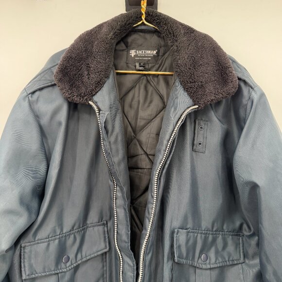 Tact Squad Men’s Nylon Police Bomber J Insulated Winter Jacket Size XL - Picture 2 of 10